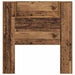 Tăblie cap cu raft Lemn vechi 100 x 15 x 103,5 cm Lemn compozit - WALTI WALTI