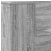Tăblie cap Gri Sonoma 100 x 16,5 x 103,5 cm Lemn compozit - WALTI WALTI