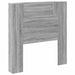 Tăblie cap Gri Sonoma 100 x 16,5 x 103,5 cm Lemn compozit - WALTI WALTI