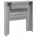 Tăblie cap Gri Sonoma 100 x 16,5 x 103,5 cm Lemn compozit - WALTI WALTI