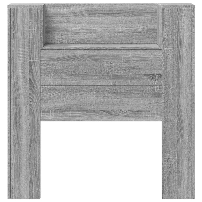 Tăblie cap Gri Sonoma 100 x 16,5 x 103,5 cm Lemn compozit - WALTI WALTI