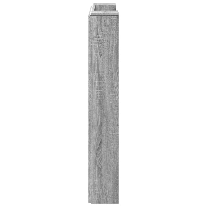 Tăblie cap Gri Sonoma 100 x 16,5 x 103,5 cm Lemn compozit - WALTI WALTI