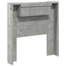 Tăblie cap Gri din beton 100 x 16,5 x 103,5 cm Lemn compozit - WALTI WALTI