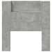 Tăblie cap Gri din beton 100 x 16,5 x 103,5 cm Lemn compozit - WALTI WALTI