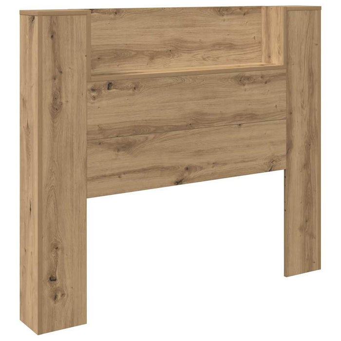 Tăblie cap Stejar Artizanal 120 x 15 x 103,5 cm Lemn compozit - WALTI WALTI