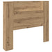 Tăblie cap Stejar Artizanal 120 x 15 x 103,5 cm Lemn compozit - WALTI WALTI