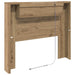 Tăblie cap Stejar Artizanal 120 x 15 x 103,5 cm Lemn compozit - WALTI WALTI
