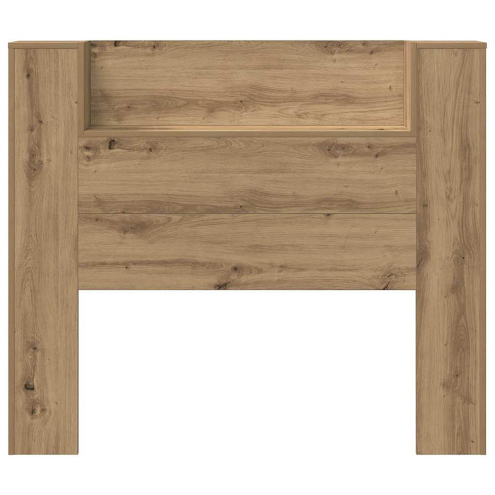 Tăblie cap Stejar Artizanal 120 x 15 x 103,5 cm Lemn compozit - WALTI WALTI