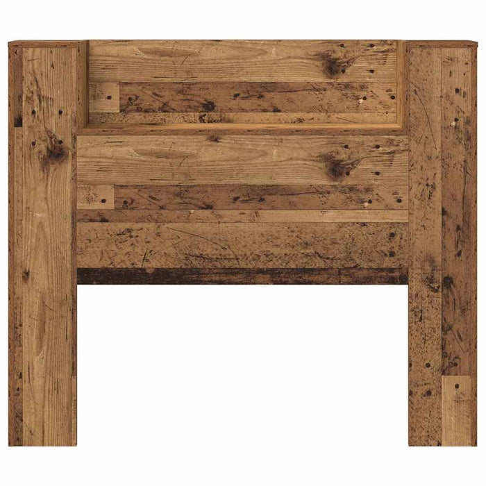 Tăblie cap cu raft Lemn vechi 120 x 15 x 103,5 cm Lemn compozit - WALTI WALTI