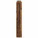 Tăblie cap cu raft Lemn vechi 120 x 15 x 103,5 cm Lemn compozit - WALTI WALTI
