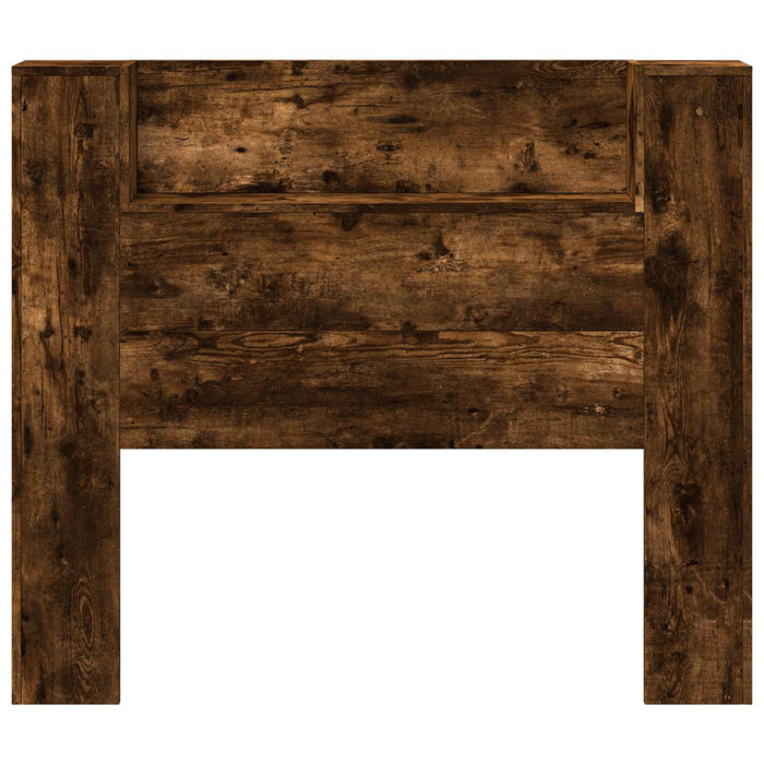 Tăblie cap Stejar fumuriu 120 x 16,5 x 103,5 cm Lemn compozit - WALTI WALTI