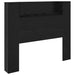 Tăblie cap Stejar Negru 120 x 15 x 103,5 cm Lemn compozit - WALTI WALTI