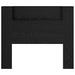 Tăblie cap Stejar Negru 120 x 15 x 103,5 cm Lemn compozit - WALTI WALTI