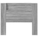 Tăblie cap Gri Sonoma 120 x 16,5 x 103,5 cm Lemn compozit - WALTI WALTI