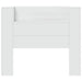 Tăblie cap cu raft Alb 120 x 16,5 x 103,5 cm Lemn compozit - WALTI WALTI
