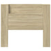 Tăblie cap Stejar Sonoma 120 x 16,5 x 103,5 cm Lemn compozit - WALTI WALTI