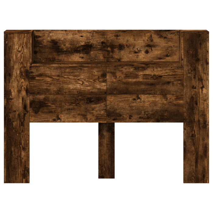 Tăblie cap Stejar fumuriu 140 x 16,5 x 103,5 cm Lemn compozit - WALTI WALTI