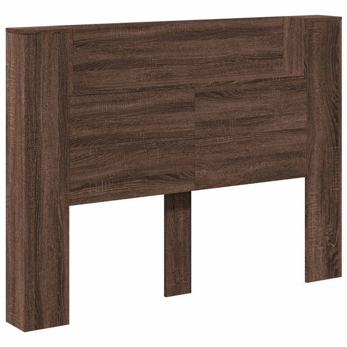 Tăblie cap Stejar închis 140 x 16,5 x 103,5 cm Lemn compozit - WALTI WALTI