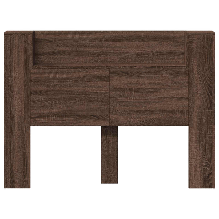 Tăblie cap Stejar închis 140 x 16,5 x 103,5 cm Lemn compozit - WALTI WALTI