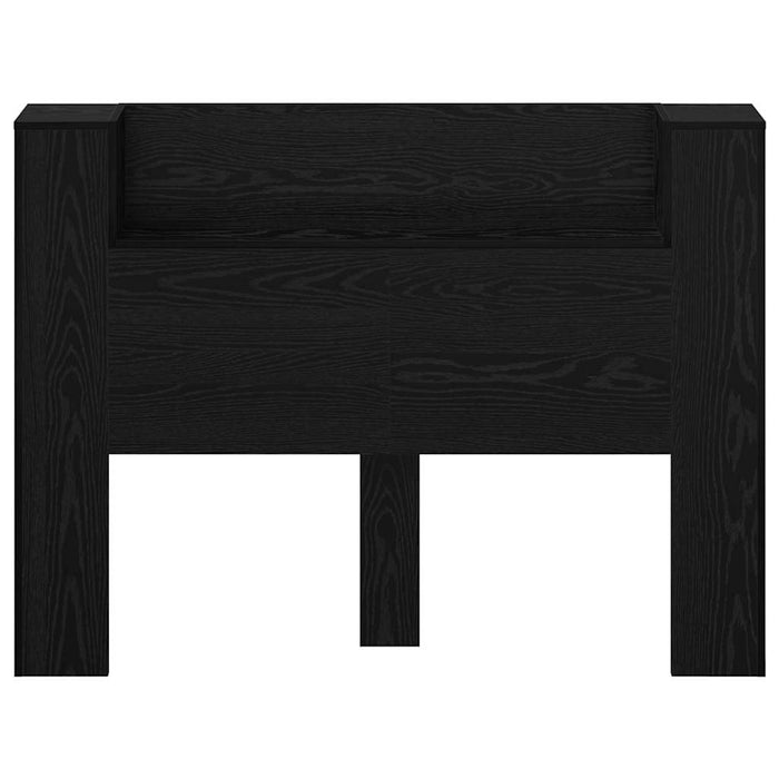 Tăblie cap Stejar Negru 140 x 17 x 104,5 cm Lemn compozit - WALTI WALTI