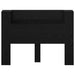 Tăblie cap Stejar Negru 140 x 17 x 104,5 cm Lemn compozit - WALTI WALTI