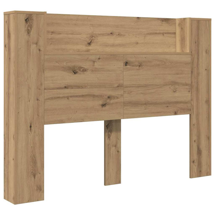 Tăblie cap Stejar Artizanal 140 x 17 x 104,5 cm Lemn compozit - WALTI WALTI