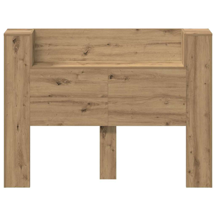 Tăblie cap Stejar Artizanal 140 x 17 x 104,5 cm Lemn compozit - WALTI WALTI