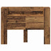 Tăblie cap cu raft Lemn vechi 140 x 17 x 104,5 cm Lemn compozit - WALTI WALTI