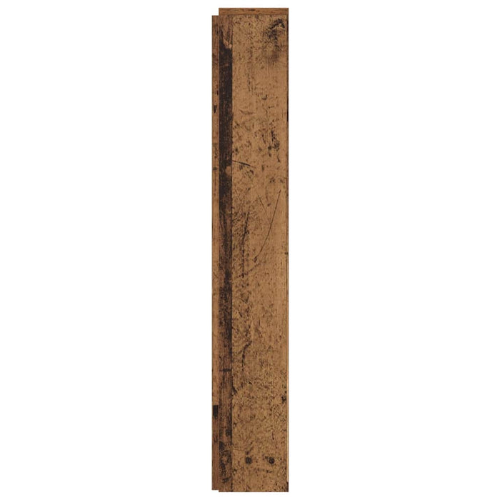 Tăblie cap cu raft Lemn vechi 140 x 17 x 104,5 cm Lemn compozit - WALTI WALTI