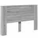 Tăblie cap Gri Sonoma 160 x 16,5 x 103,5 cm Lemn compozit - WALTI WALTI