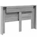 Tăblie cap Gri Sonoma 160 x 16,5 x 103,5 cm Lemn compozit - WALTI WALTI