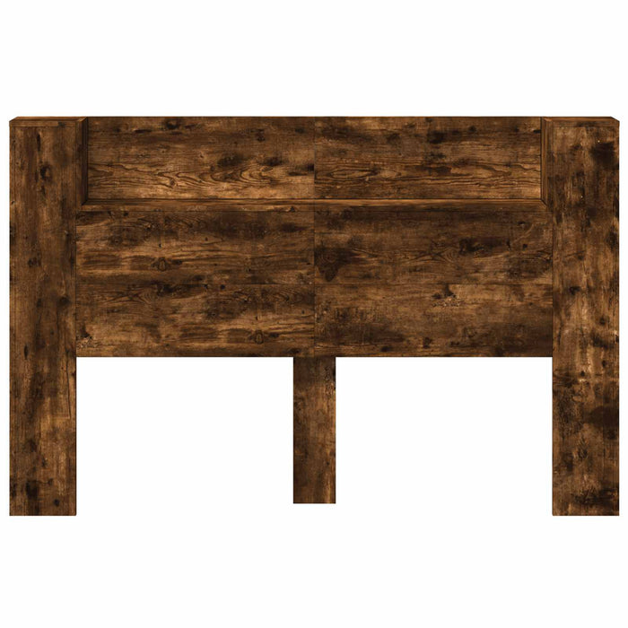 Tăblie cap Stejar fumuriu 160 x 16,5 x 103,5 cm Lemn compozit - WALTI WALTI