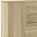 Tăblie cap Stejar Sonoma 160 x 16,5 x 103,5 cm Lemn compozit - WALTI WALTI