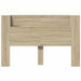 Tăblie cap Stejar Sonoma 160 x 16,5 x 103,5 cm Lemn compozit - WALTI WALTI