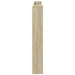 Tăblie cap Stejar Sonoma 160 x 16,5 x 103,5 cm Lemn compozit - WALTI WALTI