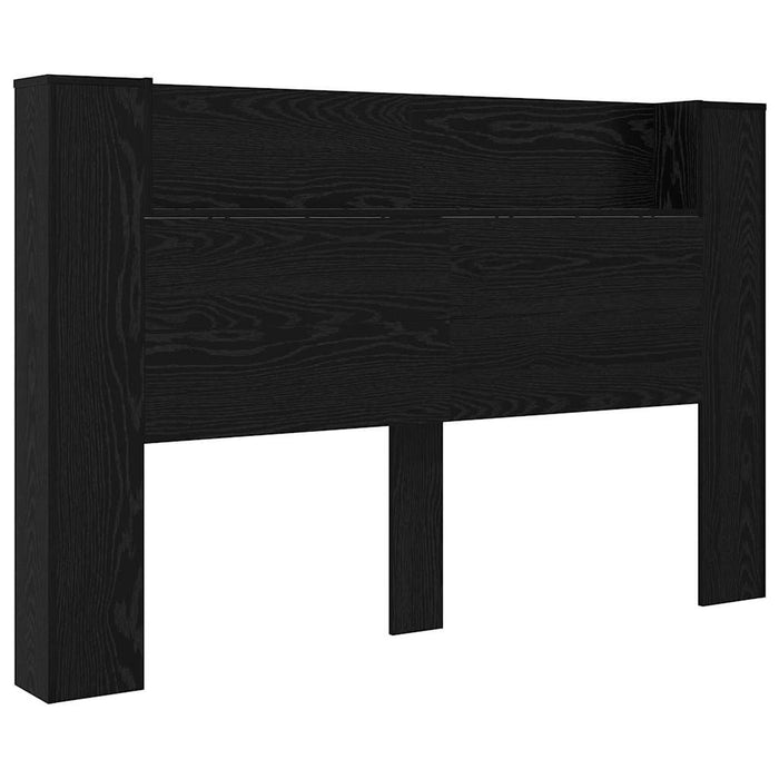 Tăblie cap Stejar Negru 160 x 17 x 104,5 cm Lemn compozit - WALTI WALTI