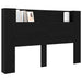 Tăblie cap Stejar Negru 160 x 17 x 104,5 cm Lemn compozit - WALTI WALTI