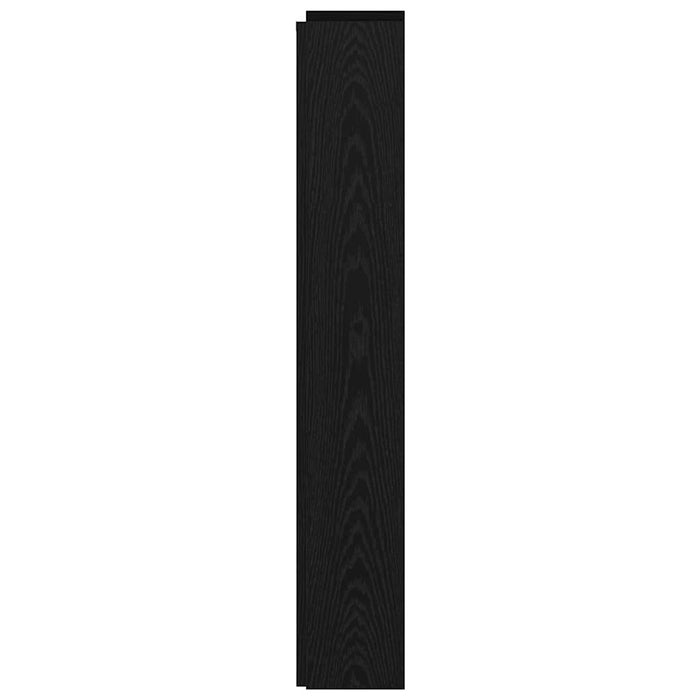 Tăblie cap Stejar Negru 160 x 17 x 104,5 cm Lemn compozit - WALTI WALTI