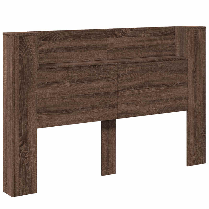 Tăblie cap Stejar închis 160 x 16,5 x 103,5 cm Lemn compozit - WALTI WALTI