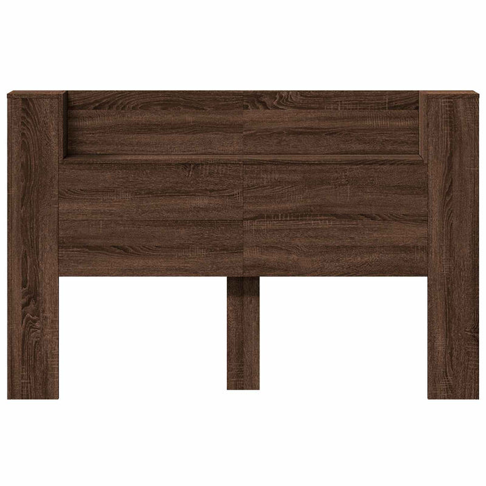 Tăblie cap Stejar închis 160 x 16,5 x 103,5 cm Lemn compozit - WALTI WALTI