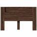 Tăblie cap Stejar închis 160 x 16,5 x 103,5 cm Lemn compozit - WALTI WALTI
