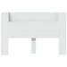 Tăblie cap cu raft Alb 160 x 16,5 x 103,5 cm Lemn compozit - WALTI WALTI
