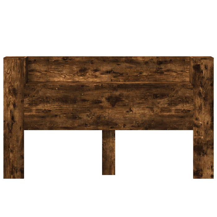 Tăblie cap Stejar fumuriu 180 x 16,5 x 103,5 cm Lemn compozit - WALTI WALTI