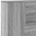 Tăblie cap Gri Sonoma 180 x 16,5 x 103,5 cm Lemn compozit - WALTI WALTI