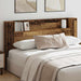 Tăblie cap cu raft Lemn vechi 180 x 17 x 104,5 cm Lemn compozit - WALTI WALTI
