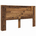 Tăblie cap cu raft Lemn vechi 180 x 17 x 104,5 cm Lemn compozit - WALTI WALTI