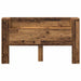 Tăblie cap cu raft Lemn vechi 180 x 17 x 104,5 cm Lemn compozit - WALTI WALTI