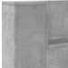 Tăblie cap Gri din beton 180 x 16,5 x 103,5 cm Lemn compozit - WALTI WALTI