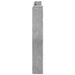 Tăblie cap Gri din beton 180 x 16,5 x 103,5 cm Lemn compozit - WALTI WALTI