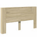 Tăblie cap Stejar Sonoma 180 x 16,5 x 103,5 cm Lemn compozit - WALTI WALTI